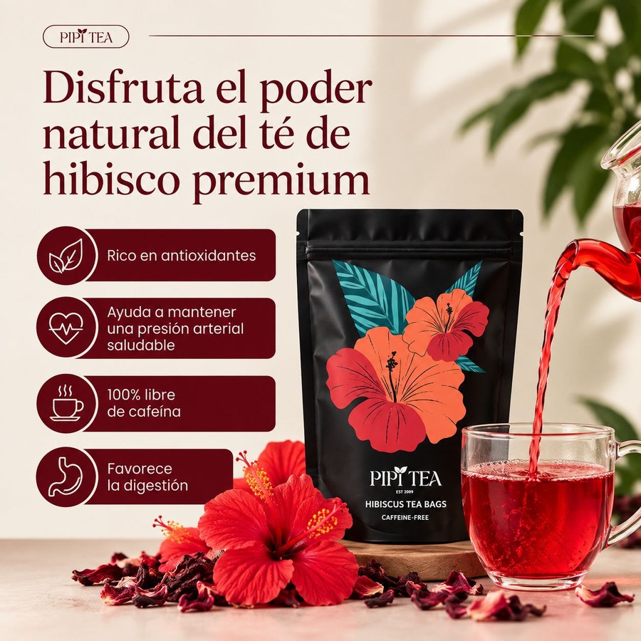 PiPi Tea - té de hibisco
