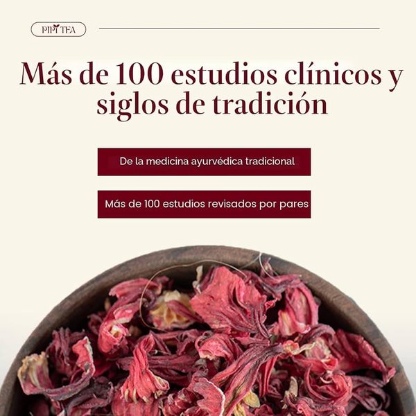PiPi Tea - más de 100 estudios clínicos